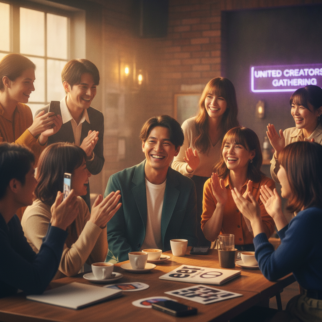 人に囲まれ慕われる